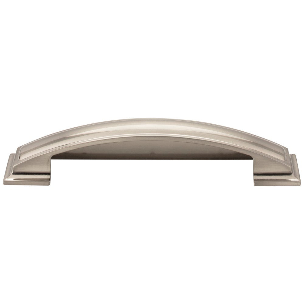 96 mm Center-to-Center Satin Nickel Square Annadale Cabinet Cup Pull