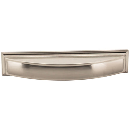 96 mm Center-to-Center Satin Nickel Square Annadale Cabinet Cup Pull