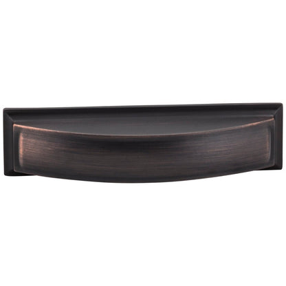 96 mm Center-to-Center Satin Nickel Square Annadale Cabinet Cup Pull