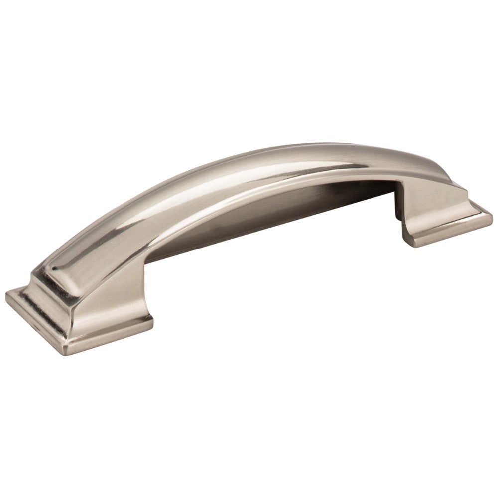 96 mm Center-to-Center Satin Nickel Square Annadale Cabinet Cup Pull