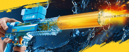 Desert Eagle Electric Water Gun with Silencer and Light High Speed, Long Range Squirt Gun for Kids & Adults