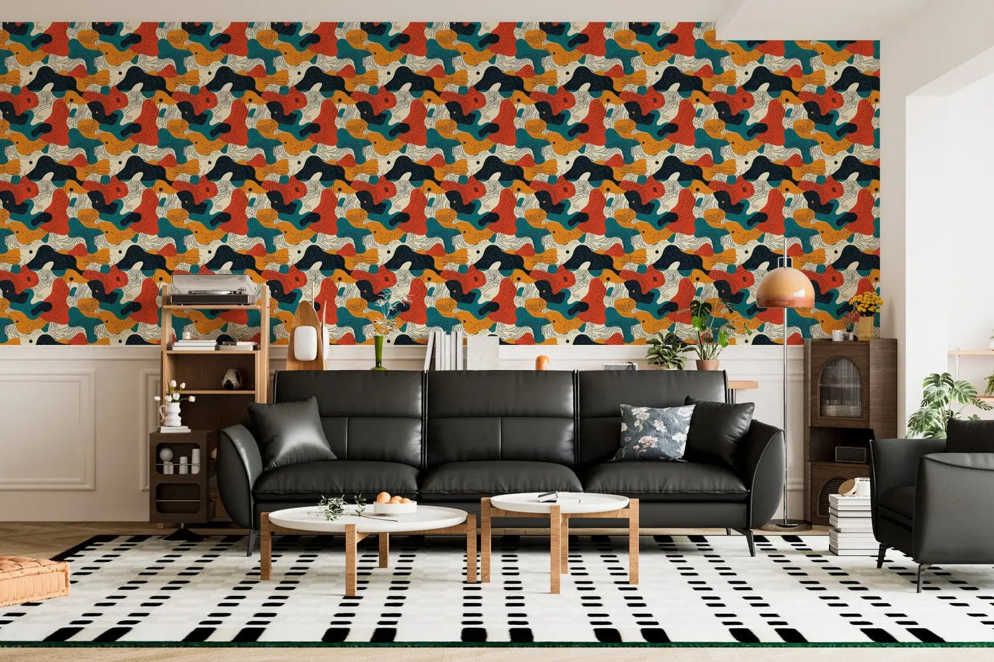 Terra Forms Abstract Mural