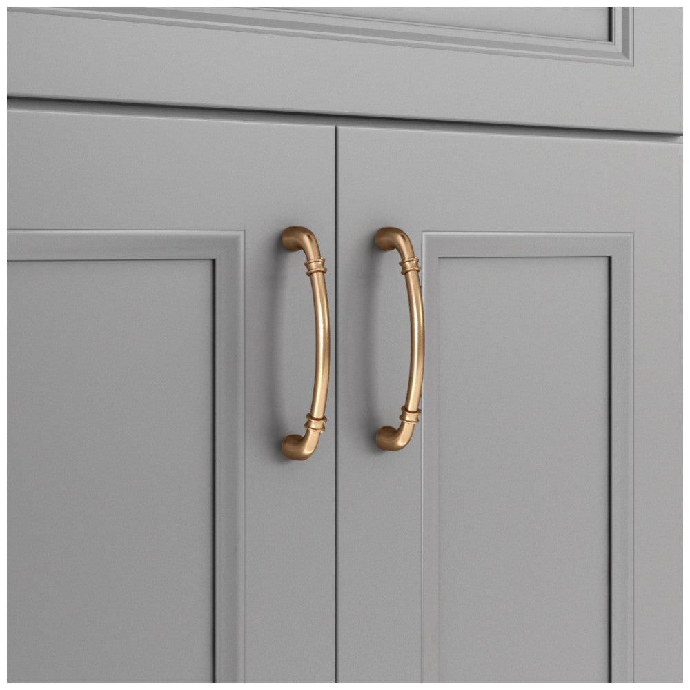 96 mm Center-to-Center Satin Nickel Marie Cabinet Pull