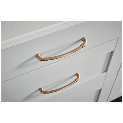 96 mm Center-to-Center Satin Nickel Marie Cabinet Pull