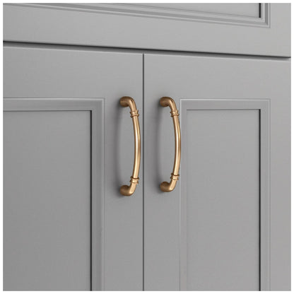 96 mm Center-to-Center Satin Nickel Marie Cabinet Pull