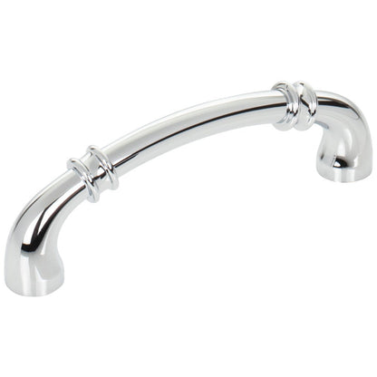 96 mm Center-to-Center Satin Nickel Marie Cabinet Pull