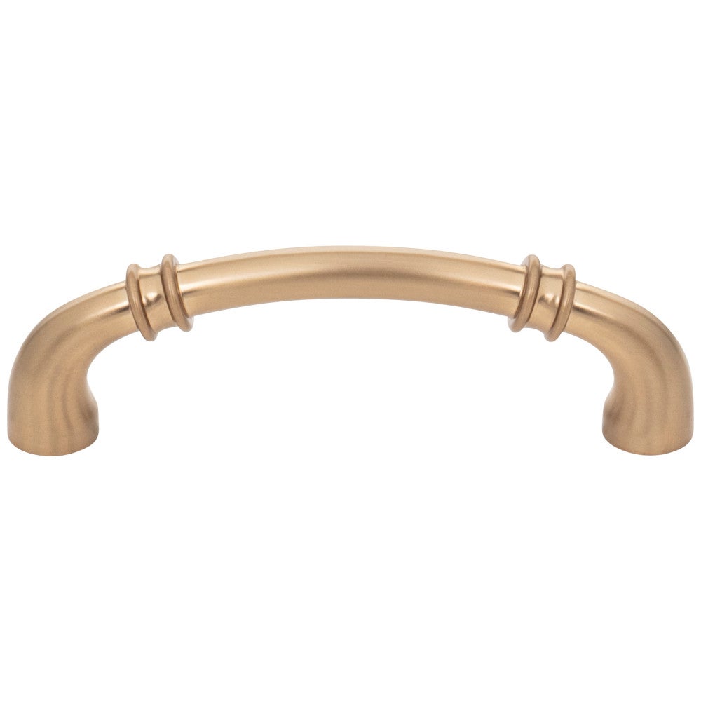 96 mm Center-to-Center Satin Nickel Marie Cabinet Pull