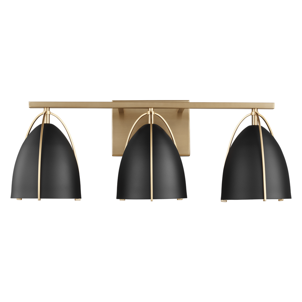 Norman Three Light Wall / Bath Sconce