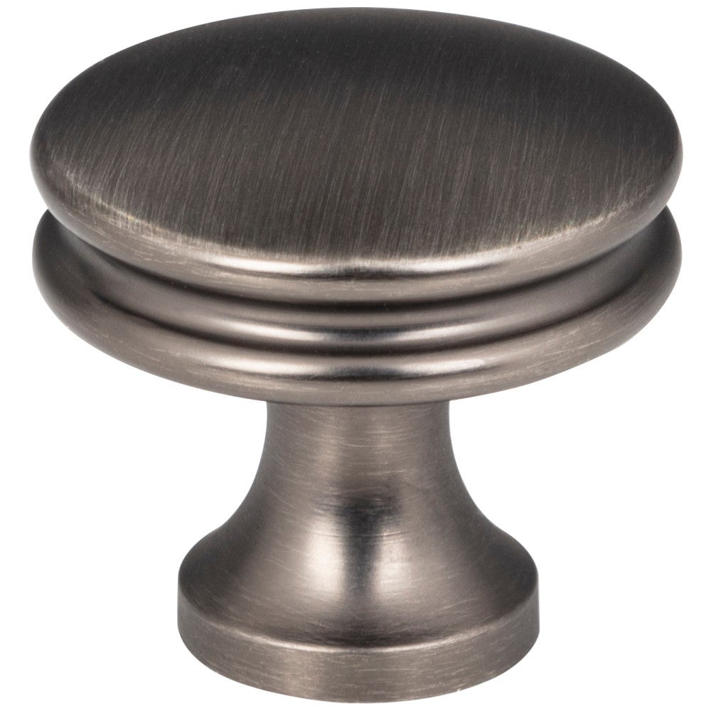 1-1/4" Diameter Satin Nickel Marie Cabinet Knob