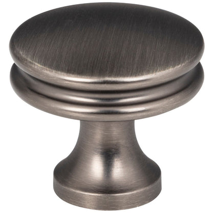 1-1/4" Diameter Satin Nickel Marie Cabinet Knob