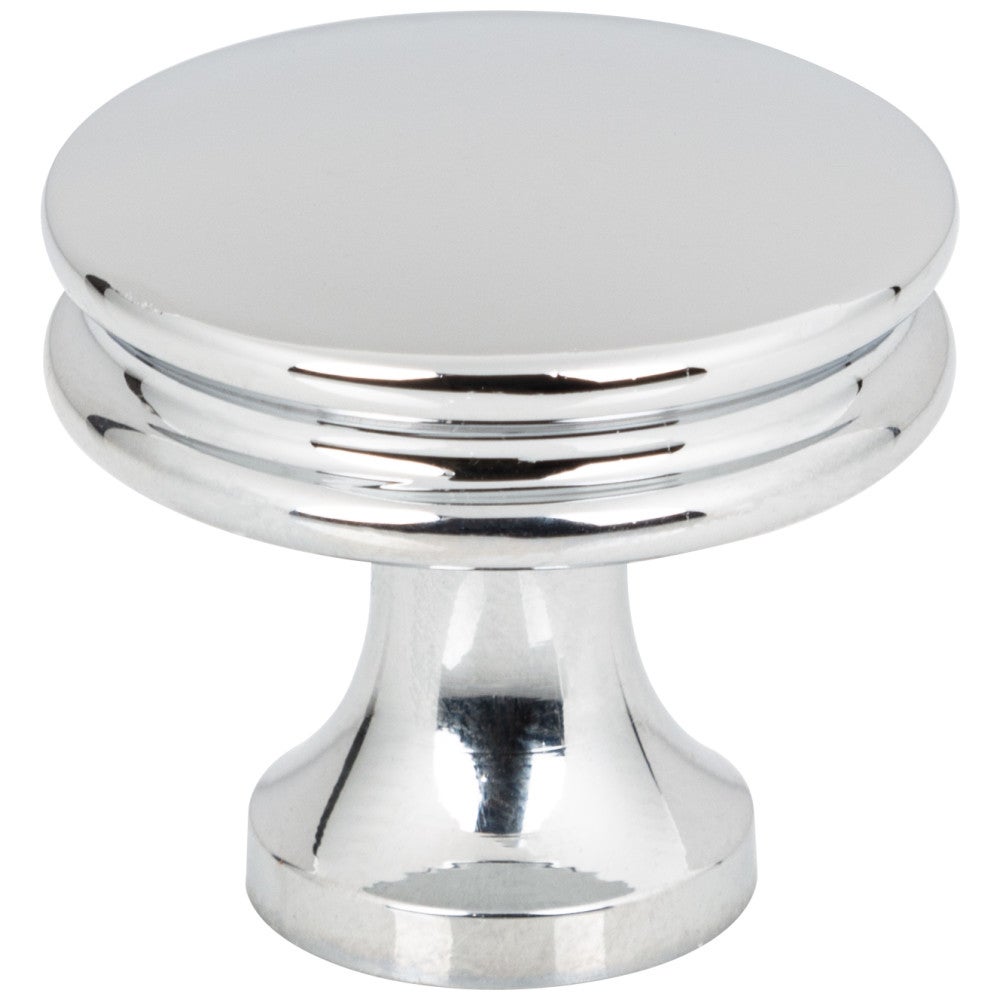 1-1/4" Diameter Satin Nickel Marie Cabinet Knob