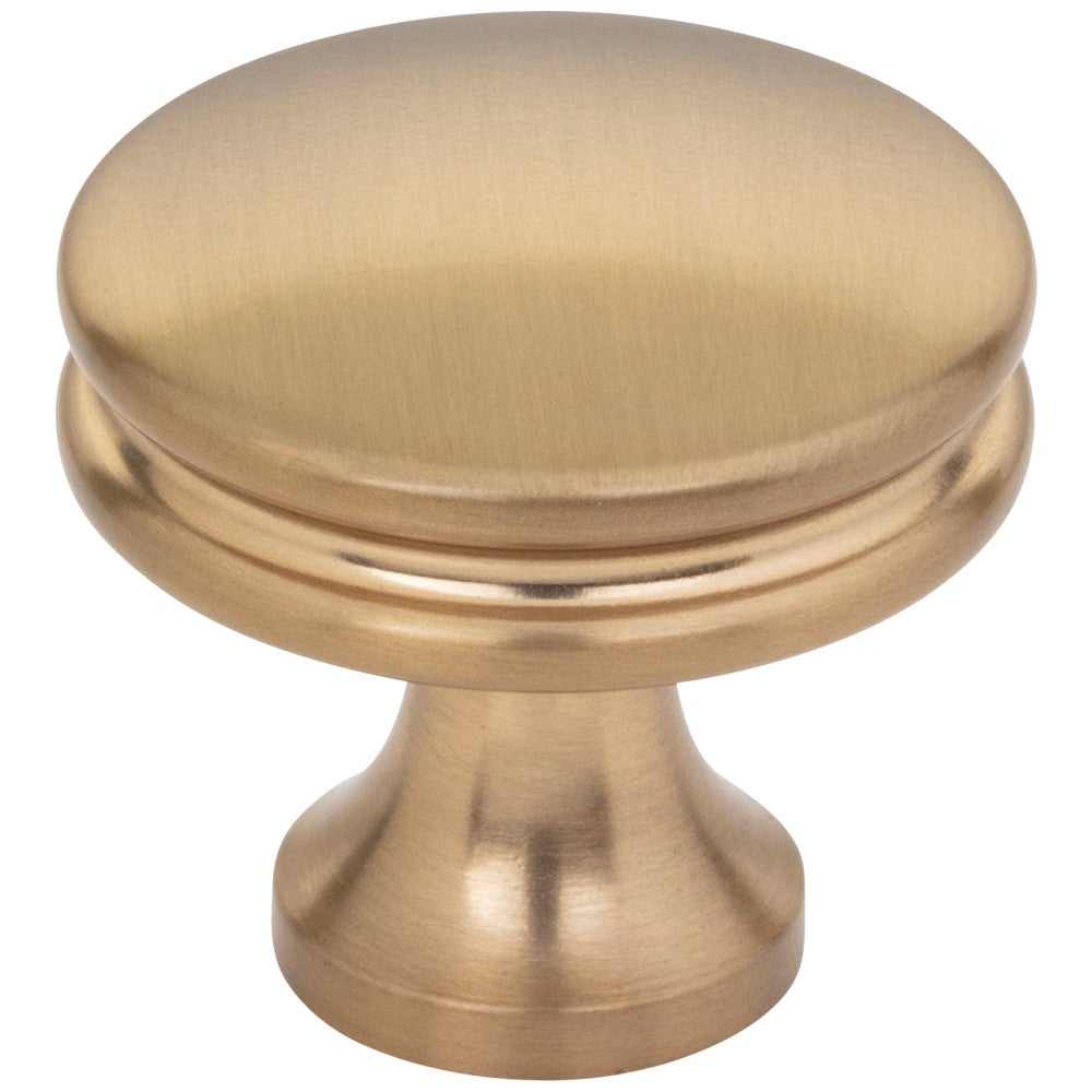 1-1/4" Diameter Satin Nickel Marie Cabinet Knob