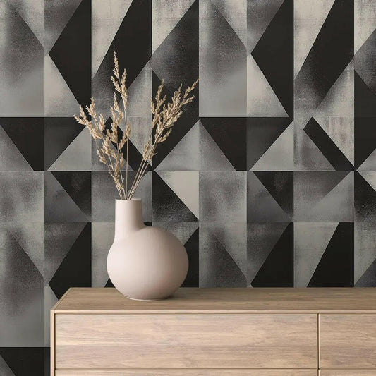Charcoal Shard Geometric