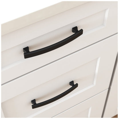 3" Center-to-Center Satin Nickel Square Hadly Cabinet Pull