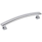 3" Center-to-Center Satin Nickel Square Hadly Cabinet Pull