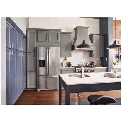 3" Center-to-Center Satin Nickel Square Hadly Cabinet Pull