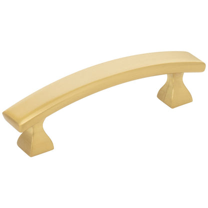 3" Center-to-Center Satin Nickel Square Hadly Cabinet Pull