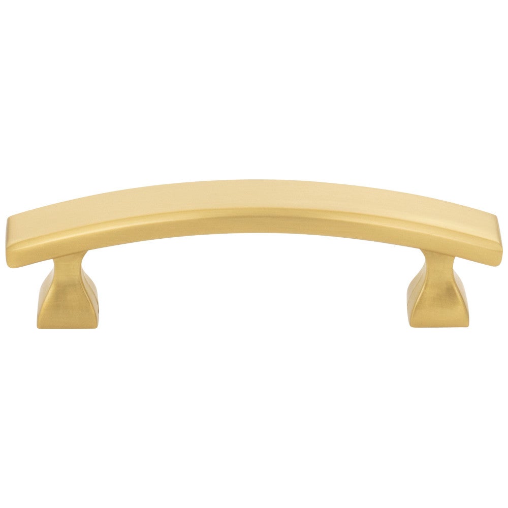 3" Center-to-Center Satin Nickel Square Hadly Cabinet Pull