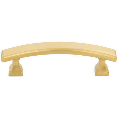 3" Center-to-Center Satin Nickel Square Hadly Cabinet Pull