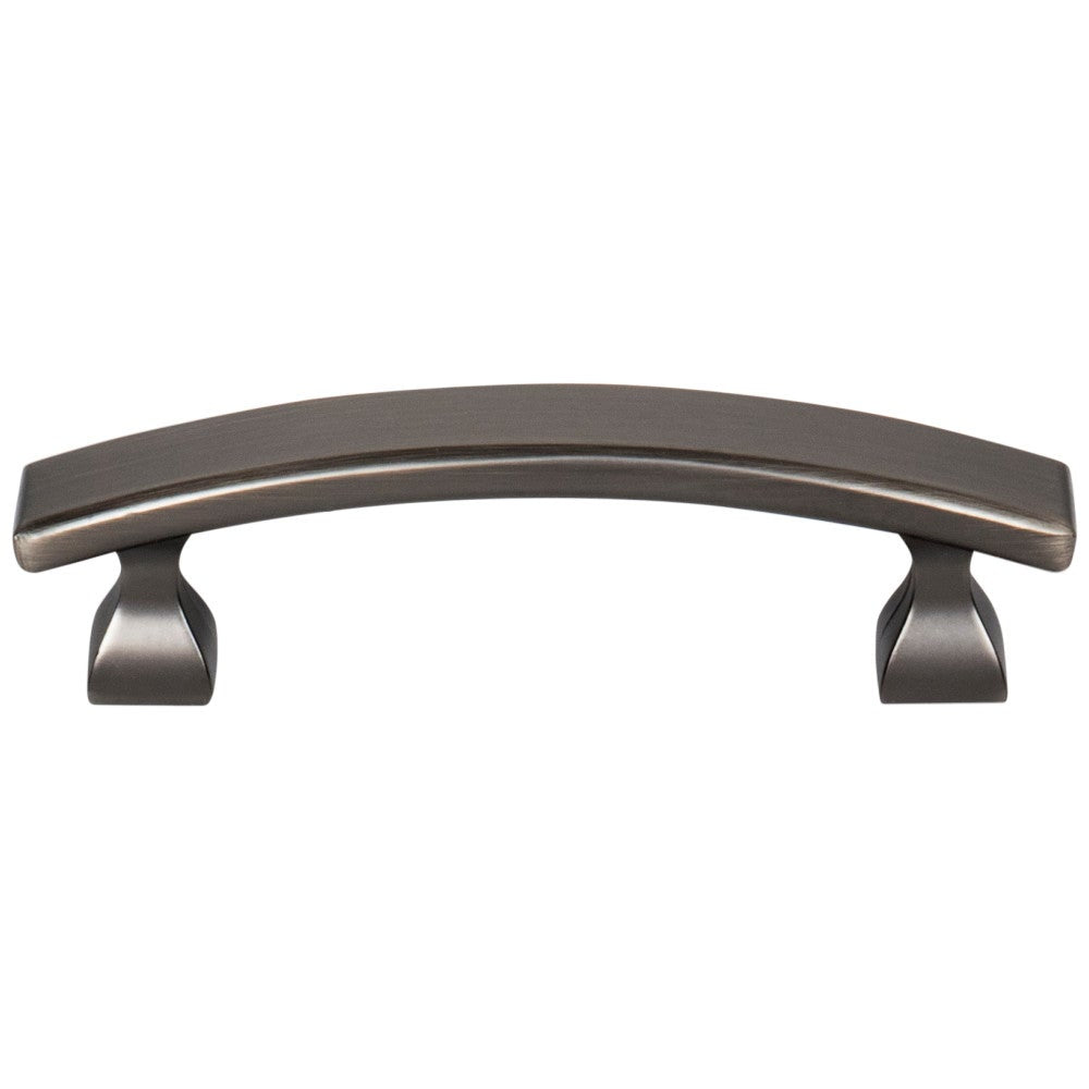 3" Center-to-Center Satin Nickel Square Hadly Cabinet Pull