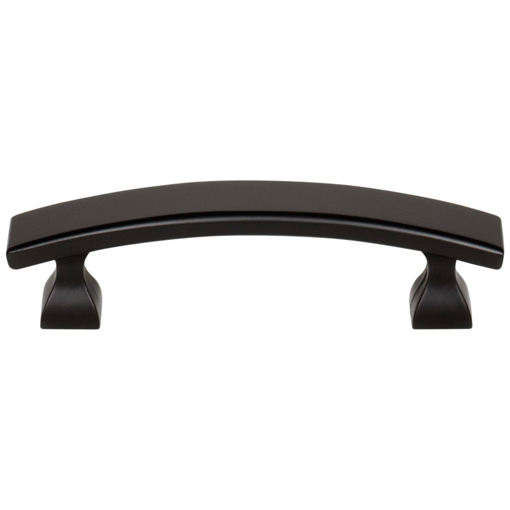 3" Center-to-Center Satin Nickel Square Hadly Cabinet Pull