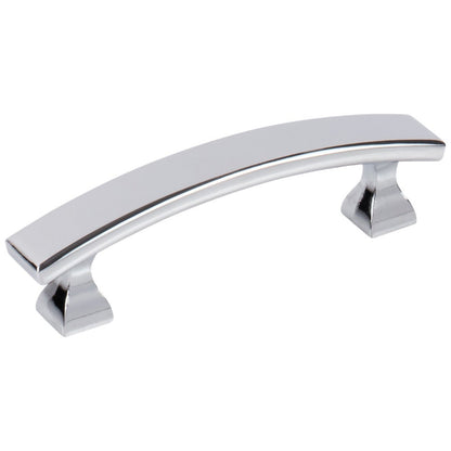 3" Center-to-Center Satin Nickel Square Hadly Cabinet Pull
