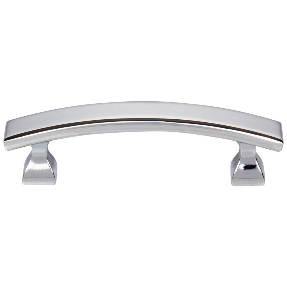 3" Center-to-Center Satin Nickel Square Hadly Cabinet Pull