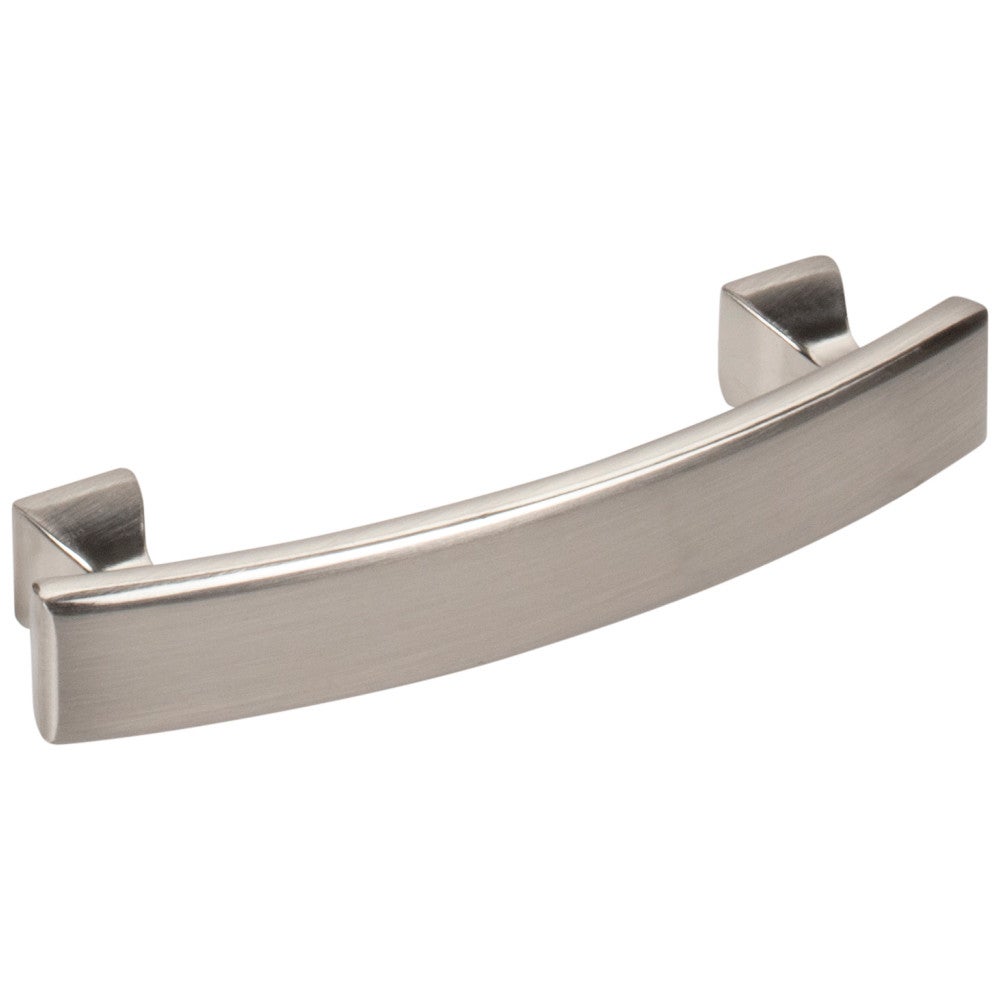 3" Center-to-Center Satin Nickel Square Hadly Cabinet Pull