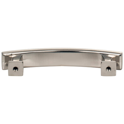 3" Center-to-Center Satin Nickel Square Hadly Cabinet Pull