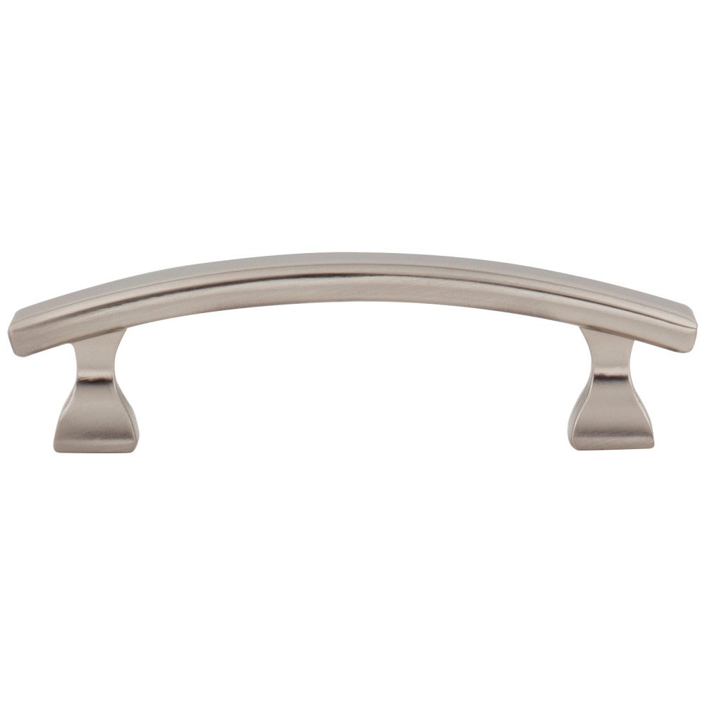 3" Center-to-Center Satin Nickel Square Hadly Cabinet Pull