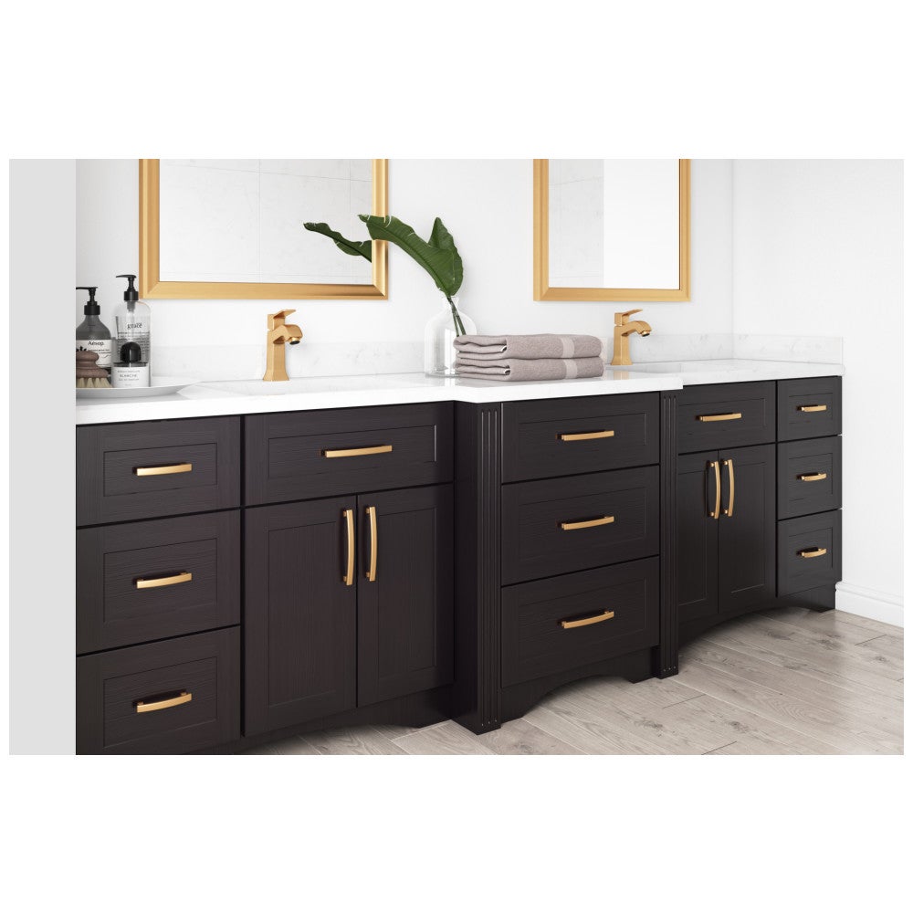 3" Center-to-Center Satin Nickel Square Hadly Cabinet Pull