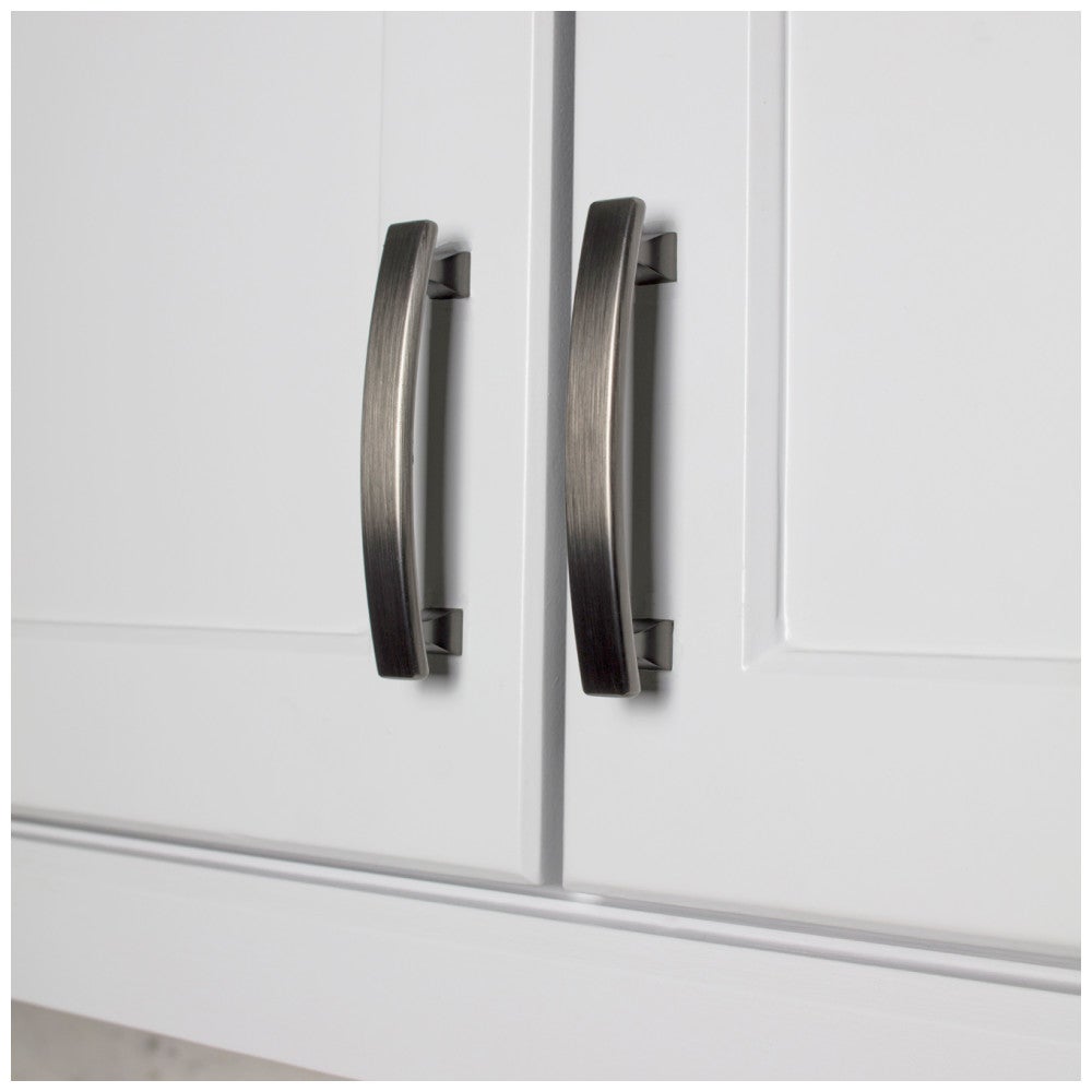 3" Center-to-Center Satin Nickel Square Hadly Cabinet Pull