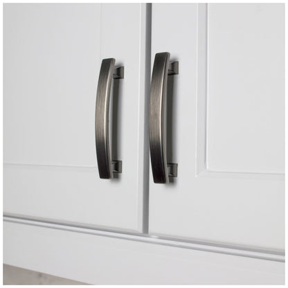 3" Center-to-Center Satin Nickel Square Hadly Cabinet Pull
