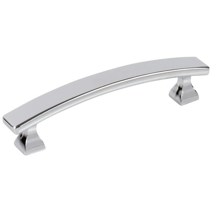 3" Center-to-Center Satin Nickel Square Hadly Cabinet Pull