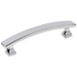 3" Center-to-Center Satin Nickel Square Hadly Cabinet Pull