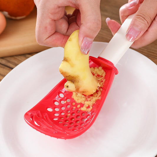 Multifunctional Slotted Spoon Grinding Cooking Spoon Mashed Auxiliary | Kitchen Accessories | Kitchen + Metal