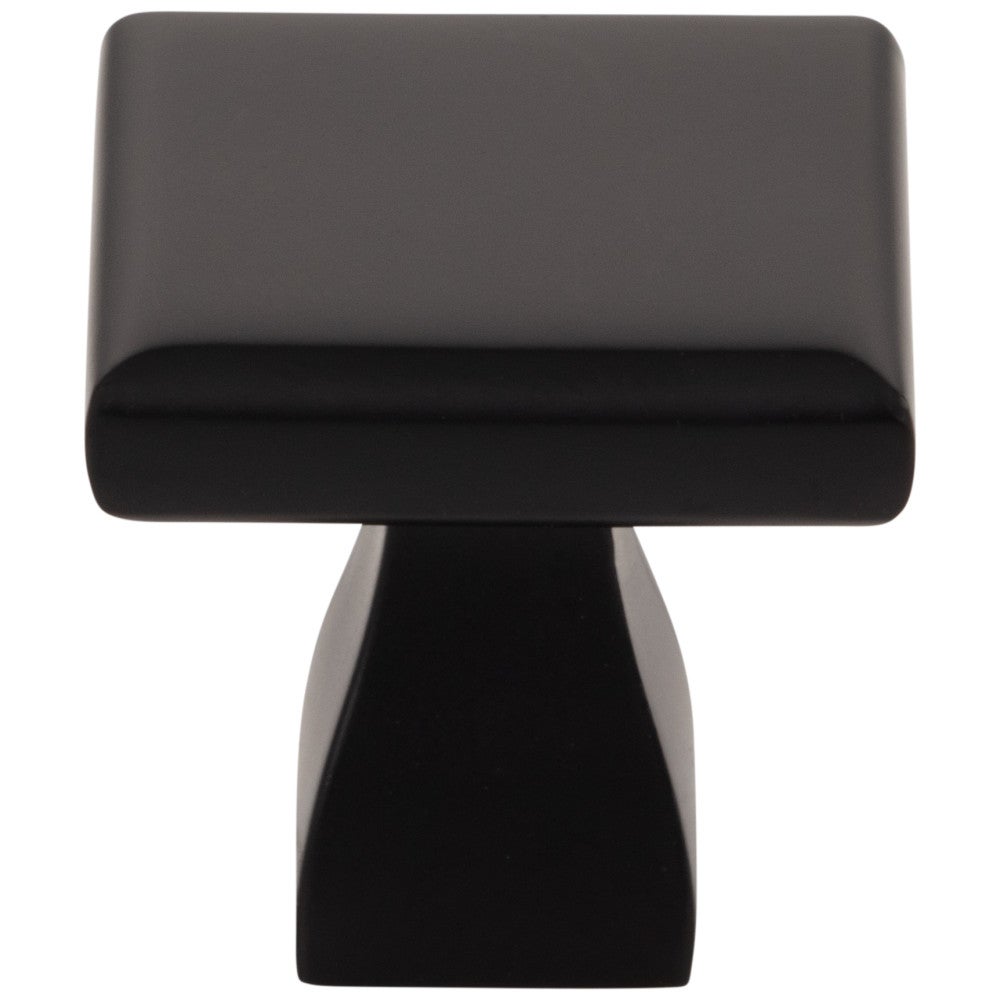 1" Overall Length Satin Nickel Square Hadly Cabinet Knob