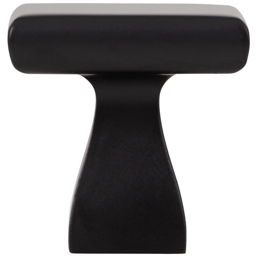 1" Overall Length Satin Nickel Square Hadly Cabinet Knob