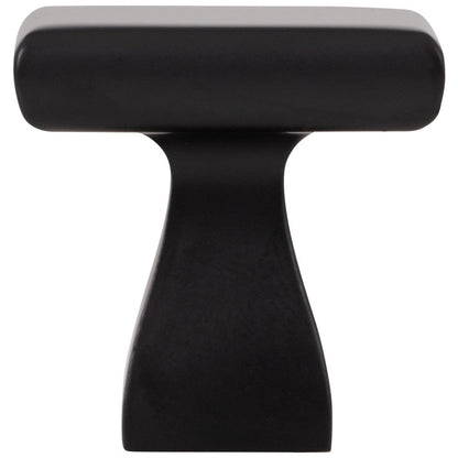 1" Overall Length Satin Nickel Square Hadly Cabinet Knob