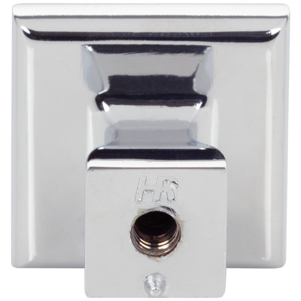 1" Overall Length Satin Nickel Square Hadly Cabinet Knob
