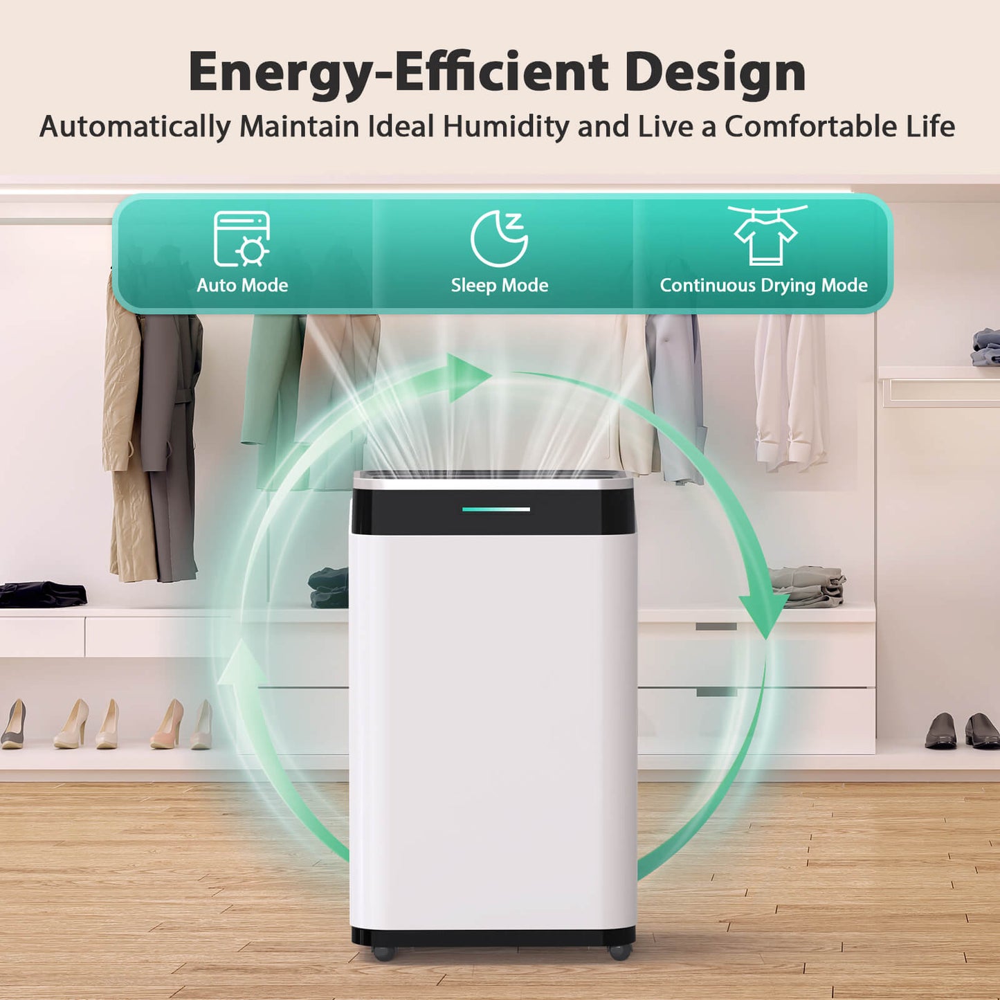 45 Pints Dehumidifier D4220B