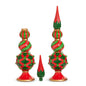Christmas Carousel Collection - 15" Finial Candle Holder