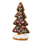14" Chocolate Frosted Gingerbread Tree