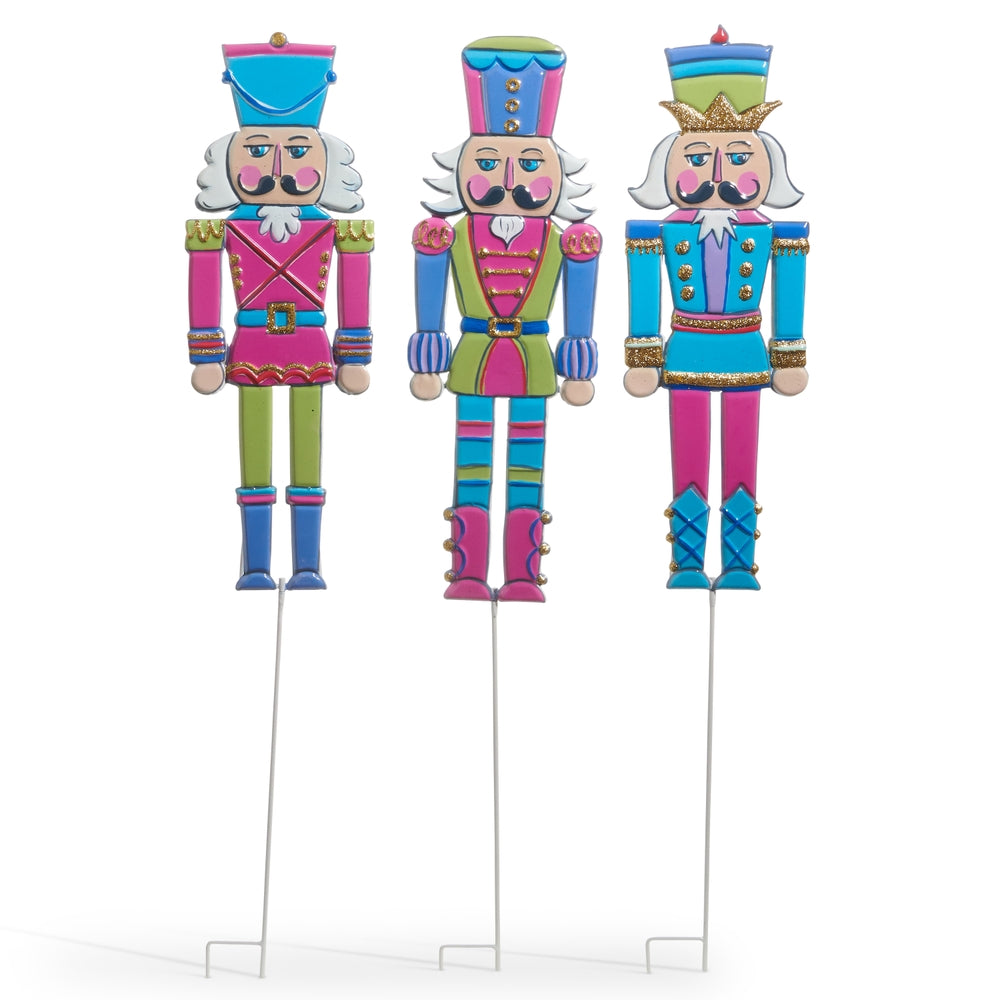 Santa's Sweet Shoppe Collection - 35.5" Candy Shop Nutcracker Yard Stake
