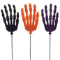 Halloween Carnival - 14.75" Flocked Skeleton Hand - SET OF 3