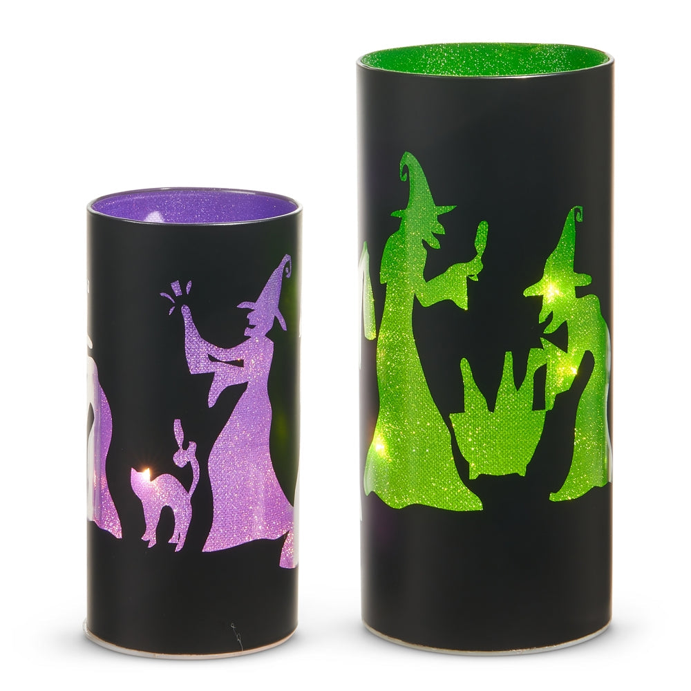 8" Lighted "A Wicked Toast" Lanterns