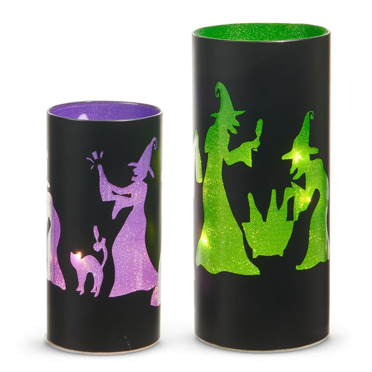 8" Lighted "A Wicked Toast" Lanterns