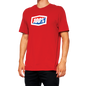 100% Official T-Shirt - Red - Large 20000-00012