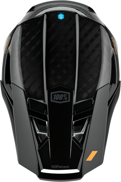 100% Aircraft 2 Helmet - Black - Small 80002-00001