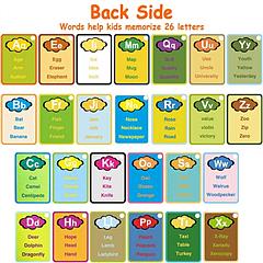 Alphabet Water Coloring Cards with 2 Magic Water Pens